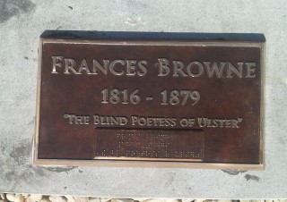 Francis Browne Blind Poetess Plaque