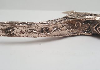 21 Heartsbane 3D Print finished Bronze crossguard