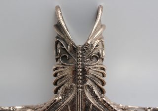 32 Heartsbane Modelled finished Bronze crossguard